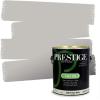 imagePRESTIGE Paints P400P1457BM Interior Paint and Primer In One Satin Comparable Match of Benjamin Moore 1 gallon White Winged Dove1466BMPCM