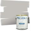 imagePRESTIGE Paints P400P1457BM Interior Paint and Primer In One Satin Comparable Match of Benjamin Moore 1 gallon White Winged Dove1466BMPCM