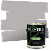 imagePRESTIGE Paints P400P1457BM Interior Paint and Primer In One Satin Comparable Match of Benjamin Moore 1 gallon White Winged Dove1467BMPCM