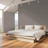 imagePRESTIGE Paints P400P1457BM Interior Paint and Primer In One Satin Comparable Match of Benjamin Moore 1 gallon White Winged Dove1469BMPCM