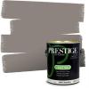 imagePRESTIGE Paints P400P1457BM Interior Paint and Primer In One Satin Comparable Match of Benjamin Moore 1 gallon White Winged Dove1469BMPCM