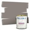 imagePRESTIGE Paints P400P1457BM Interior Paint and Primer In One Satin Comparable Match of Benjamin Moore 1 gallon White Winged Dove1469BMPCM