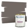 imagePRESTIGE Paints P400P1457BM Interior Paint and Primer In One Satin Comparable Match of Benjamin Moore 1 gallon White Winged Dove1470BMPCM