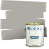 imagePRESTIGE Paints P400P1457BM Interior Paint and Primer In One Satin Comparable Match of Benjamin Moore 1 gallon White Winged Dove1474BMPCM