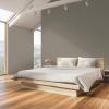 imagePRESTIGE Paints P400P1457BM Interior Paint and Primer In One Satin Comparable Match of Benjamin Moore 1 gallon White Winged Dove1476BMPCM