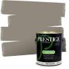 imagePRESTIGE Paints P400P1457BM Interior Paint and Primer In One Satin Comparable Match of Benjamin Moore 1 gallon White Winged Dove1476BMPCM