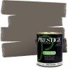 imagePRESTIGE Paints P400P1457BM Interior Paint and Primer In One Satin Comparable Match of Benjamin Moore 1 gallon White Winged Dove1477BMPCM