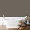 imagePRESTIGE Paints P400P1457BM Interior Paint and Primer In One Satin Comparable Match of Benjamin Moore 1 gallon White Winged Dove1477BMPCM