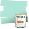 imagePrestige Paints Interior Paint and Primer In One 1Gallon Satin Comparable Match of Benjamin Moore Aberdeen Green604BMPCM