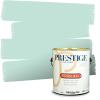imagePrestige Paints Interior Paint and Primer In One 1Gallon Satin Comparable Match of Benjamin Moore Aberdeen Green618BMPCM