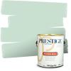 imagePrestige Paints Interior Paint and Primer In One 1Gallon Satin Comparable Match of Benjamin Moore Aberdeen Green625BMPCM