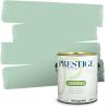 imagePrestige Paints Interior Paint and Primer In One 1Gallon Satin Comparable Match of Benjamin Moore Aberdeen Green626BMPCM