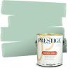imagePrestige Paints Interior Paint and Primer In One 1Gallon Satin Comparable Match of Benjamin Moore Aberdeen Green626BMPCM
