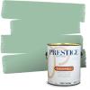 imagePrestige Paints Interior Paint and Primer In One 1Gallon Satin Comparable Match of Benjamin Moore Aberdeen Green627BMPCM