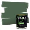 imagePrestige Paints Interior Paint and Primer In One 1Gallon Satin Comparable Match of Benjamin Moore Aberdeen Green630BMPCM