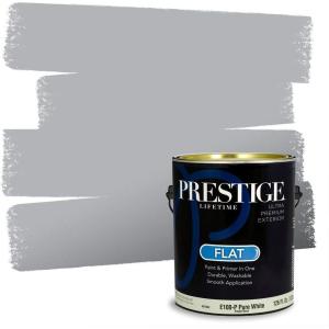 imagePRESTIGE Paints Interior Paint and Primer In One 1Gallon Flat Comparable Match of Benjamin Moore Chatsworth Cream1613BMPCM