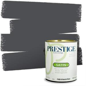 imagePRESTIGE Paints Interior Paint and Primer In One 1Gallon Flat Comparable Match of Benjamin Moore Chatsworth CreamCheating Heart