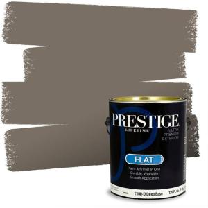 imagePRESTIGE Paints Interior Paint and Primer In One 1Gallon Satin Comparable Match of Benjamin Moore Mocha Cream980BMPCM
