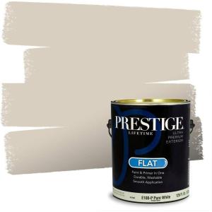 imagePRESTIGE Paints Interior Paint and Primer In One 1Gallon Satin Comparable Match of Benjamin Moore Mocha Cream982BMPCM