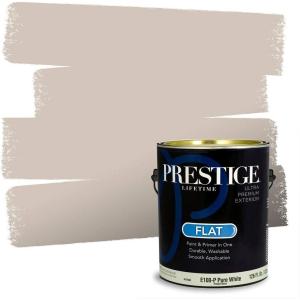 imagePRESTIGE Paints Interior Paint and Primer In One 1Gallon Satin Comparable Match of Benjamin Moore Mocha Cream989BMPCM