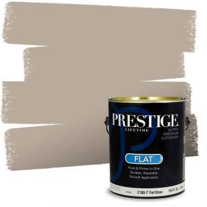 imagePRESTIGE Paints Interior Paint and Primer In One 1Gallon Satin Comparable Match of Benjamin Moore Mocha Cream997BMPCM
