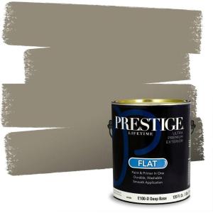imagePRESTIGE Paints Interior Paint and Primer In One 1Gallon Satin Comparable Match of Benjamin Moore Mocha CreamHC104BMPCM