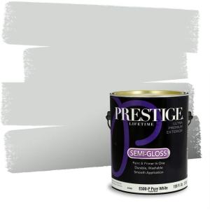 imagePRESTIGE Paints Interior Paint and Primer In One 1Gallon SemiGloss Comparable Match of Behr Distant StarMQ322PCM