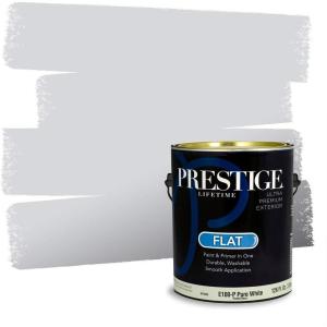 imagePRESTIGE Paints Interior Paint and Primer In One 1Gallon SemiGloss Comparable Match of Behr Distant StarMQ325PCM