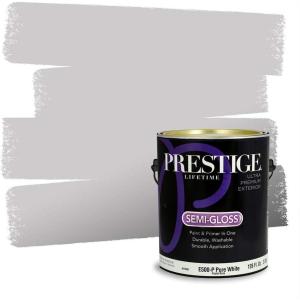 imagePRESTIGE Paints Interior Paint and Primer In One 1Gallon SemiGloss Comparable Match of Behr Distant StarMQ328PCM