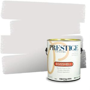 imagePRESTIGE Paints Interior Paint and Primer In One 1Gallon SemiGloss Comparable Match of Behr Distant StarMQ34PCM
