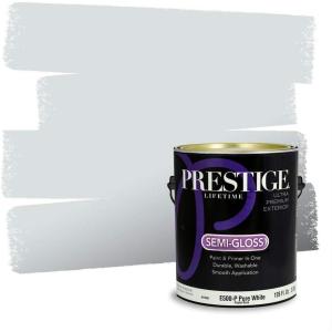 imagePRESTIGE Paints Interior Paint and Primer In One 1Gallon SemiGloss Comparable Match of Behr Distant StarMQ350PCM