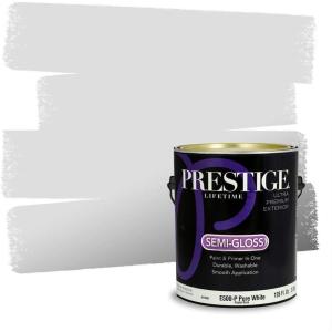 imagePRESTIGE Paints Interior Paint and Primer In One 1Gallon SemiGloss Comparable Match of Behr Distant StarMQ355PCM