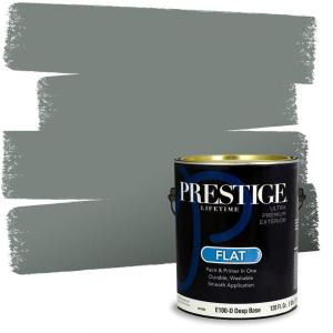 imagePRESTIGE Paints Interior Paint and Primer In One 1Gallon SemiGloss Comparable Match of Benjamin Moore Shaker Gray1567BMPCM