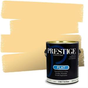 imagePRESTIGE Paints P500P302BM Interior Paint and Primer In One SemiGloss Comparable Match of Benjamin Moore 1 gallon You Are My Sunshine305BMPCM