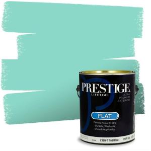 imagePrestige Paints Interior Paint and Primer In One 1Gallon Satin Comparable Match of Benjamin Moore Aberdeen Green605BMPCM