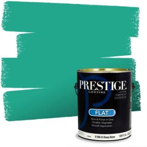 imagePrestige Paints Interior Paint and Primer In One 1Gallon Satin Comparable Match of Benjamin Moore Aberdeen Green607BMPCM