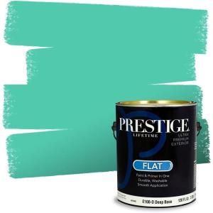 imagePrestige Paints Interior Paint and Primer In One 1Gallon Satin Comparable Match of Benjamin Moore Aberdeen Green614BMPCM