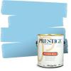 imagePRESTIGE Interior Paint and Primer in One Barbados SemiGloss 1 GallonBlue Sky