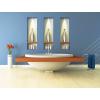 imagePRESTIGE Interior Paint and Primer in One Barbados SemiGloss 1 GallonClean Water