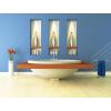 imagePRESTIGE Interior Paint and Primer in One Barbados SemiGloss 1 GallonCorn Flower