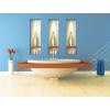 imagePRESTIGE Interior Paint and Primer in One Barbados SemiGloss 1 GallonMarine Blue
