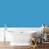 imagePRESTIGE Interior Paint and Primer in One Barbados SemiGloss 1 GallonMarine Blue