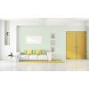 imagePRESTIGE Interior Paint and Primer in One Finch SemiGloss 1 GallonPorcelain Bowl