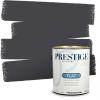 imagePRESTIGE Interior Paint and Primer in One Gargoyle Satin 1 GallonPenguin Black