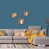 imagePRESTIGE Interior Paint and Primer in One Quaker Satin 1 GallonDenim Patch