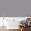 imagePRESTIGE Interior Paint and Primer in One Quaker Satin 1 GallonIron Gray