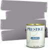 imagePRESTIGE Interior Paint and Primer in One Quaker Satin 1 GallonIron Gray