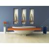 imagePRESTIGE Interior Paint and Primer in One Quaker Satin 1 GallonMidsummer Night