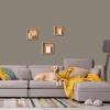 imagePRESTIGE Interior Paint and Primer in One Silver Mist Satin 1 GallonAmarillo Brown