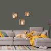 imagePRESTIGE Interior Paint and Primer in One Silver Mist Satin 1 GallonBlack Bean